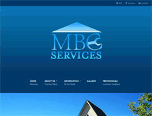 Tablet Screenshot of mbcservices.net
